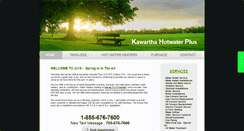 Desktop Screenshot of kawarthahotwater.ca